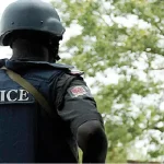 A Nigerian Police Officer