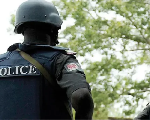 A Nigerian Police Officer