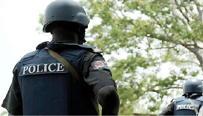 A Nigerian Police Officer